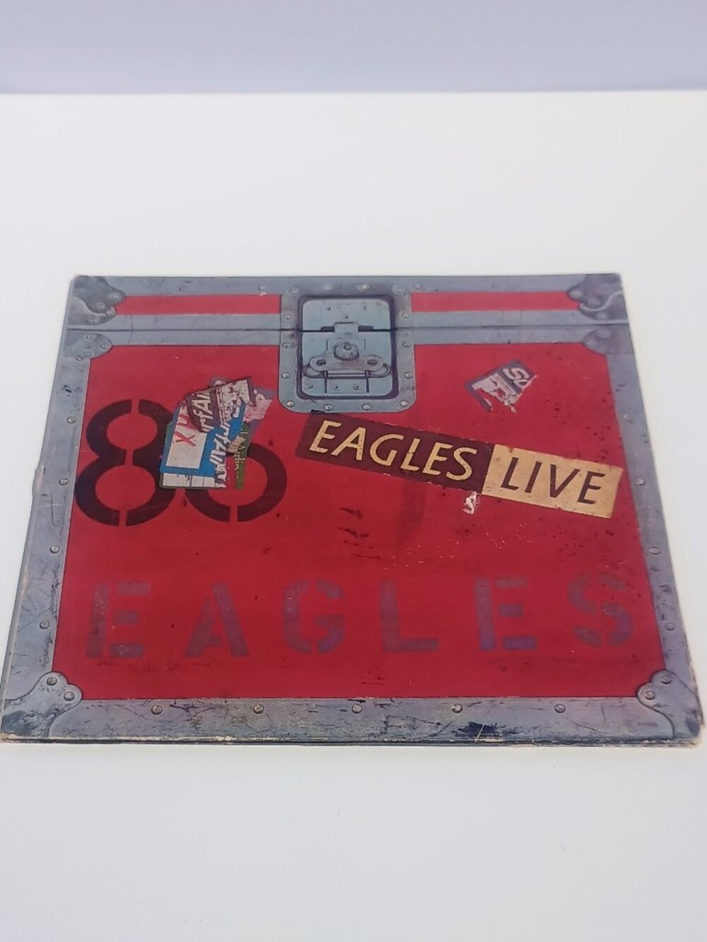 Vintage Eagles Live Vinyl Album Two Records Gate Fold